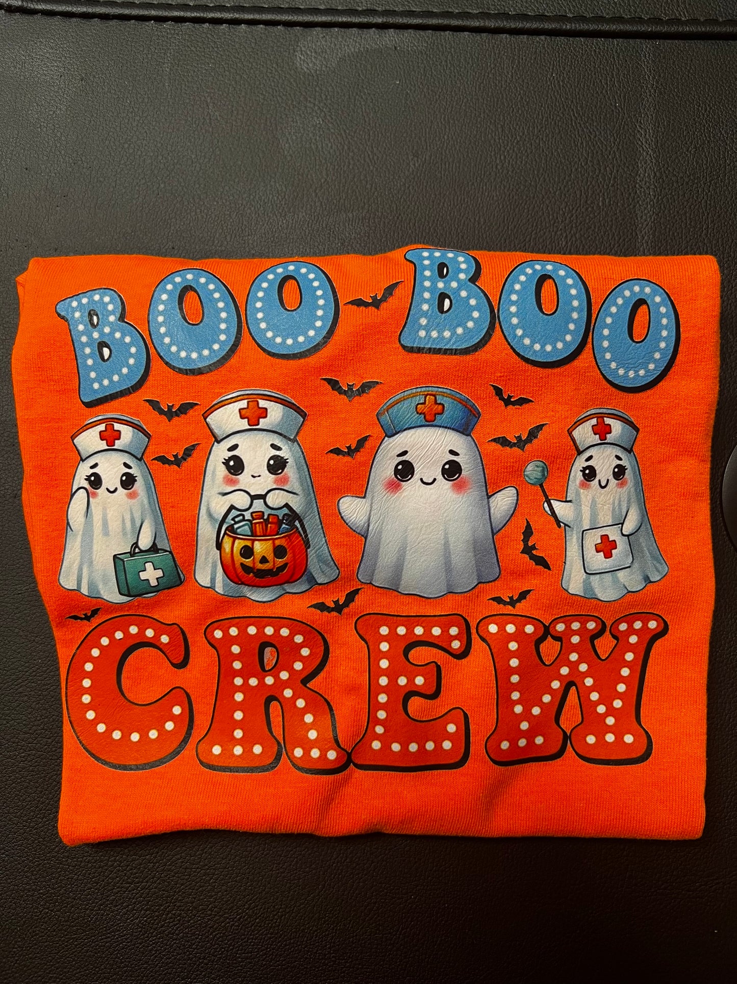 Youth boo boo crew tshirts